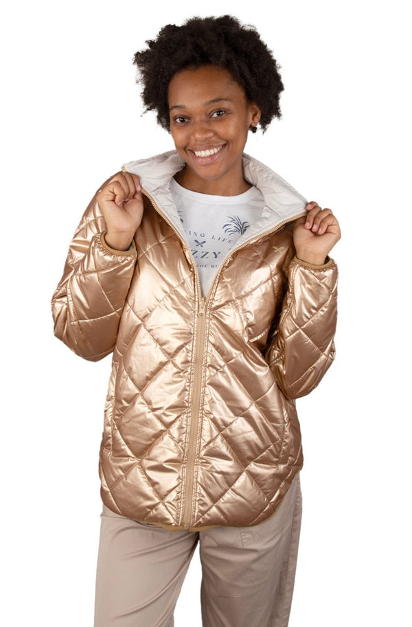 Sherrileah - Ladies Reversible Quilted Jacket