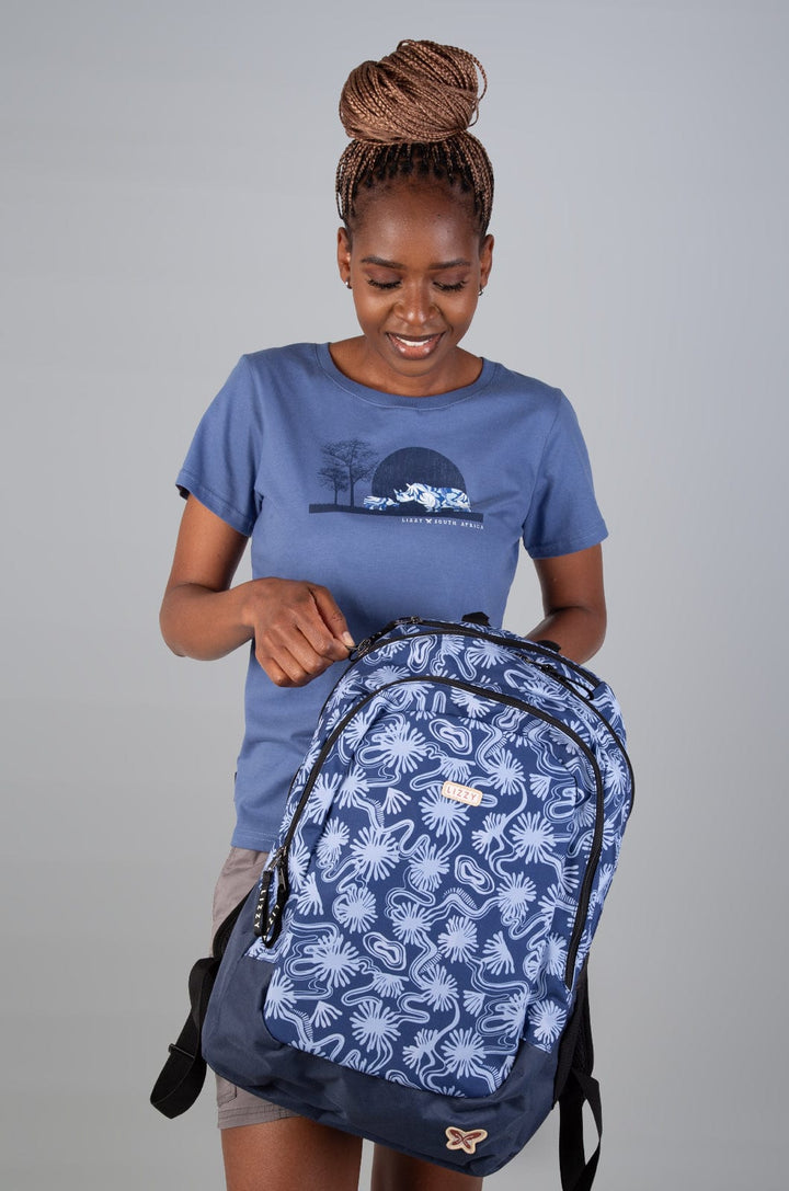Allitza - Backpack 34L Lizzard accessories Navy Resort / One Size