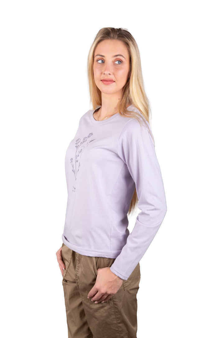 Amaro - Ladies L/S Tee Lizzard apparel