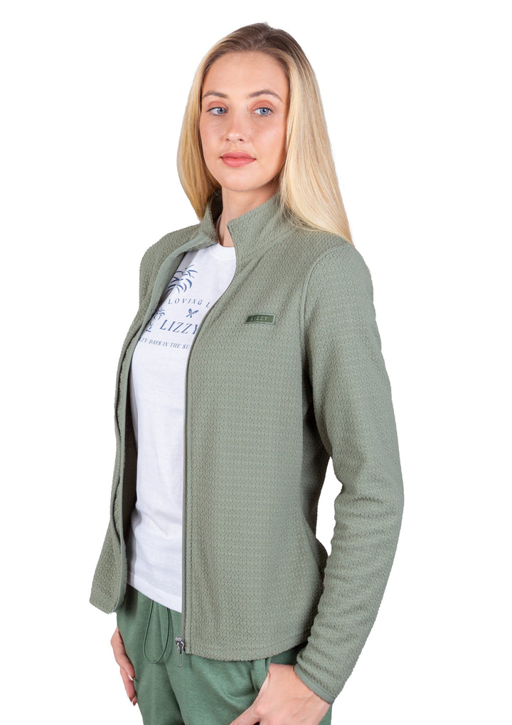 Anahera - Ladies Zip Thru Lizzard apparel