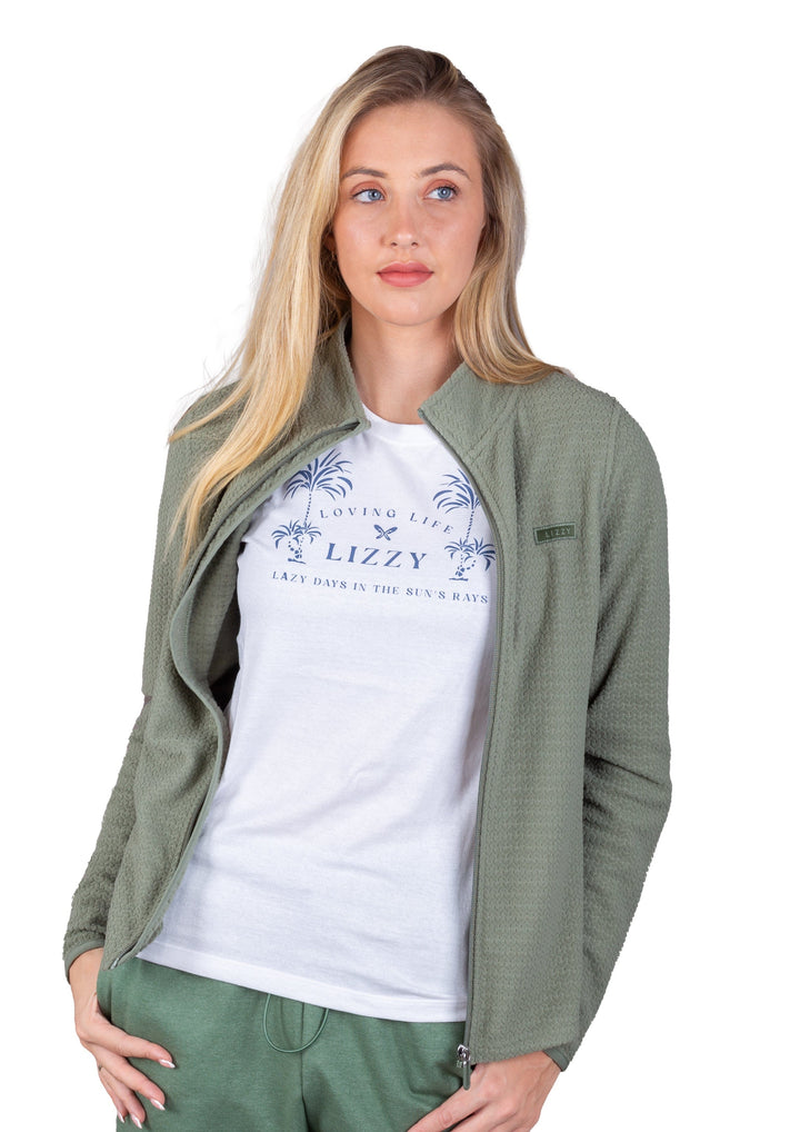 Anahera - Ladies Zip Thru Lizzard apparel