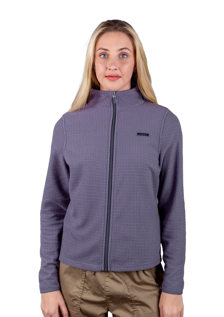 Anahera - Ladies Zip Thru Lizzard apparel Purple / XS