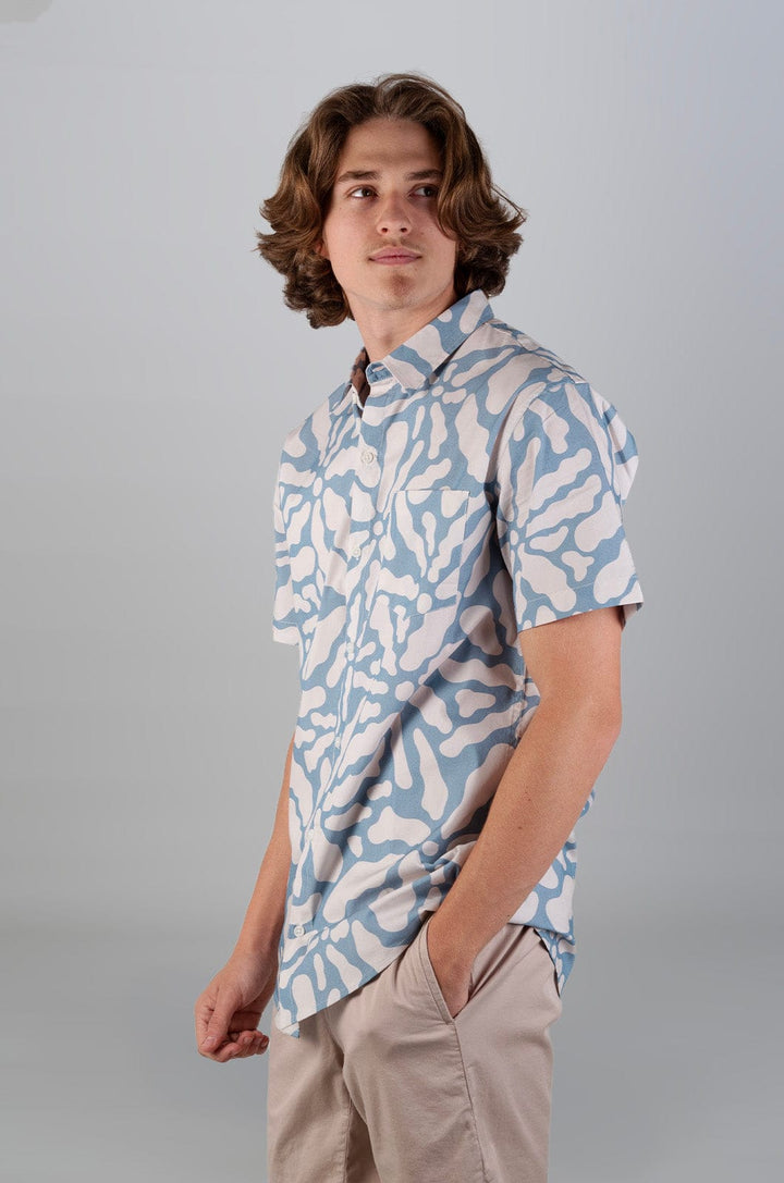 Archimedes - Mens Button Up Lizzard apparel