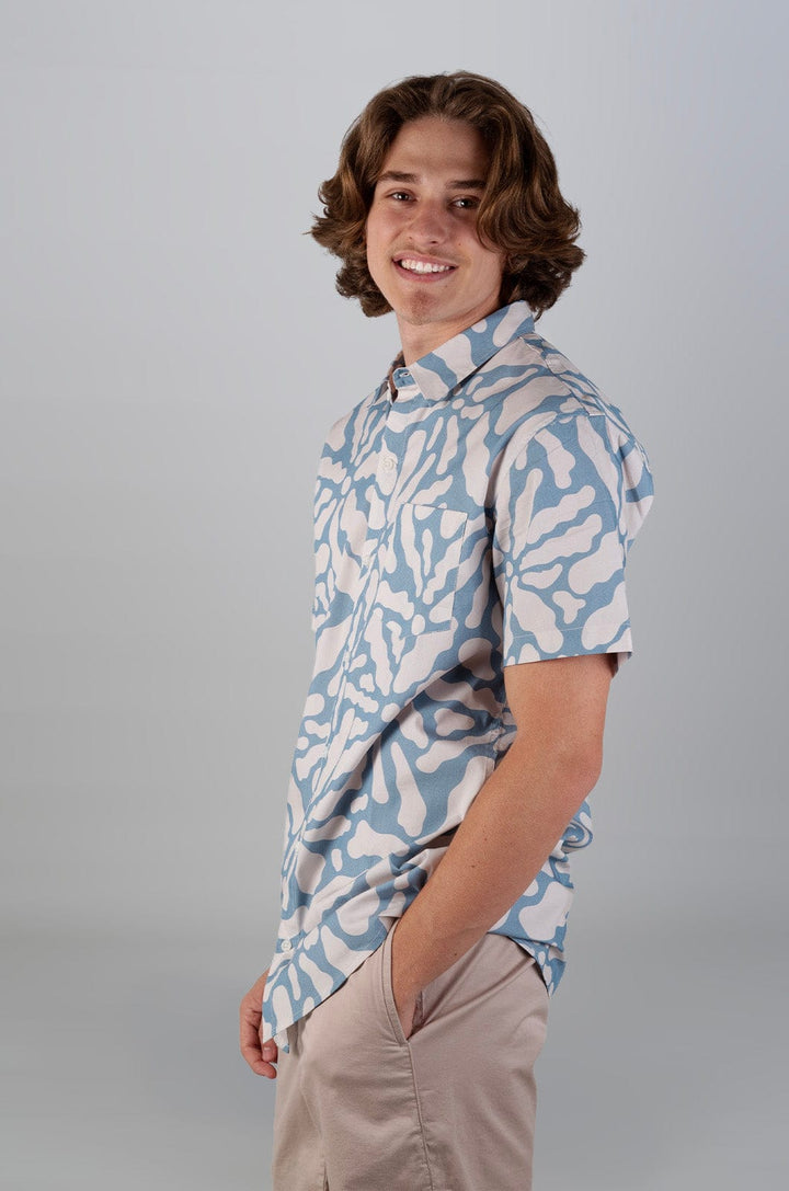 Archimedes - Mens Button Up Lizzard apparel