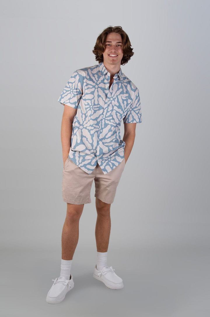 Archimedes - Mens Button Up Lizzard apparel