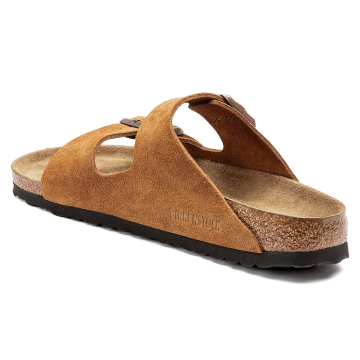 Arizona Leve Mink Suede Leather Bash footwear