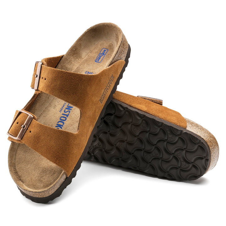 Arizona Leve Mink Suede Leather Bash footwear