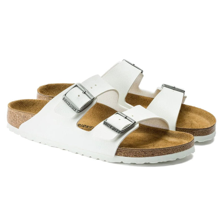 Arizona White Birko-Flor Bash footwear