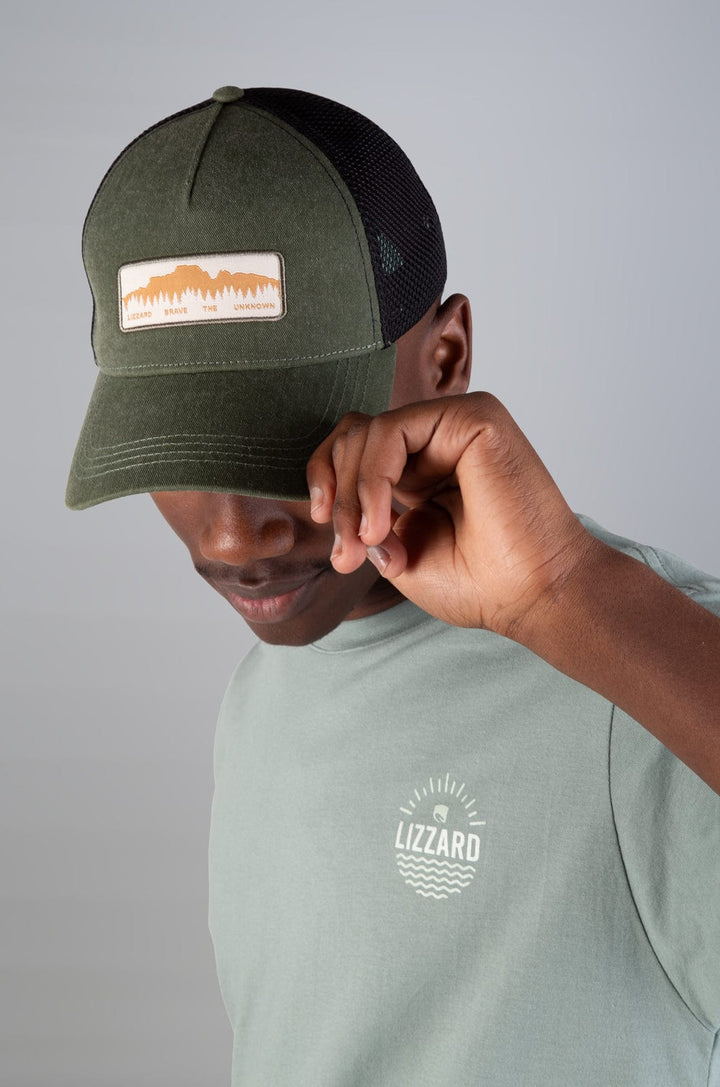 Arpino - Mens Cap Lizzard accessories Moss Green / One Size