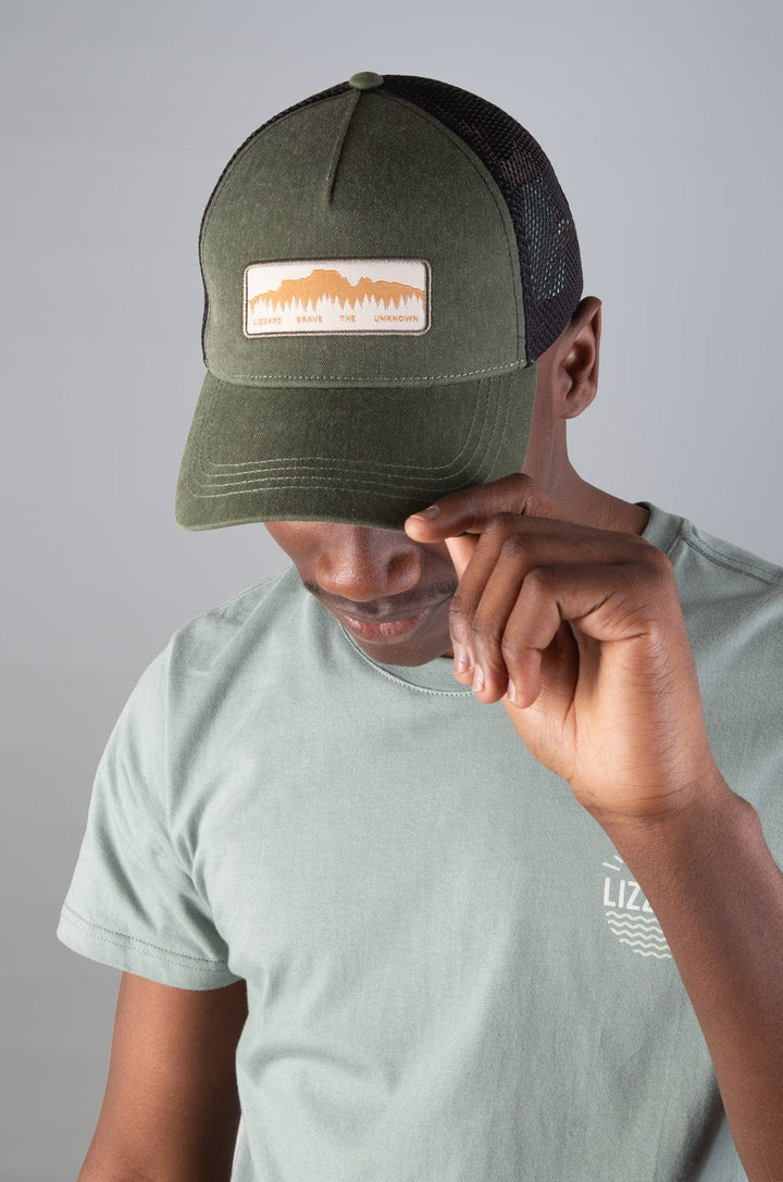 Arpino - Mens Cap Lizzard accessories Moss Green / One Size