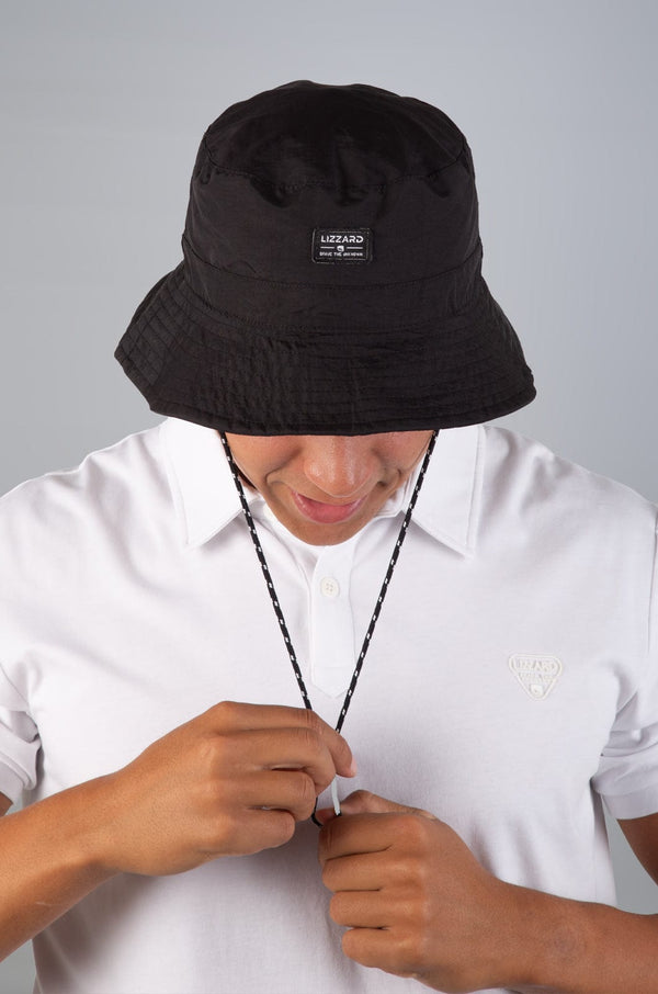 Artie 25 - Mens Bucket Hat Lizzard accessories Black / One Size