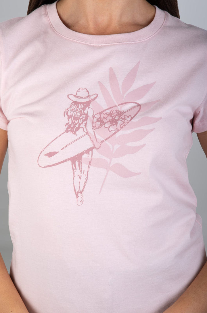 Aurorah  - Ladies Cap Slv Tee Lizzard apparel