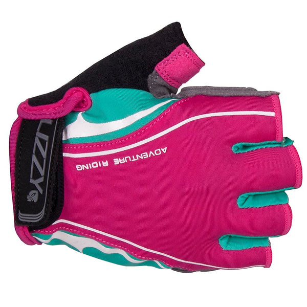 Axle - Ladies Short Gloves Lizzard accessories Pink/Teal / S