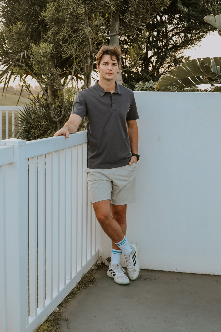 Azull - Mens S/S Polo Lizzard apparel