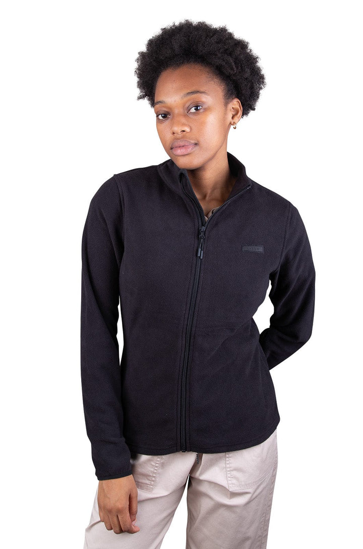 Balbair - Ladies 1/3 Zip Pullover Lizzard apparel Black / S