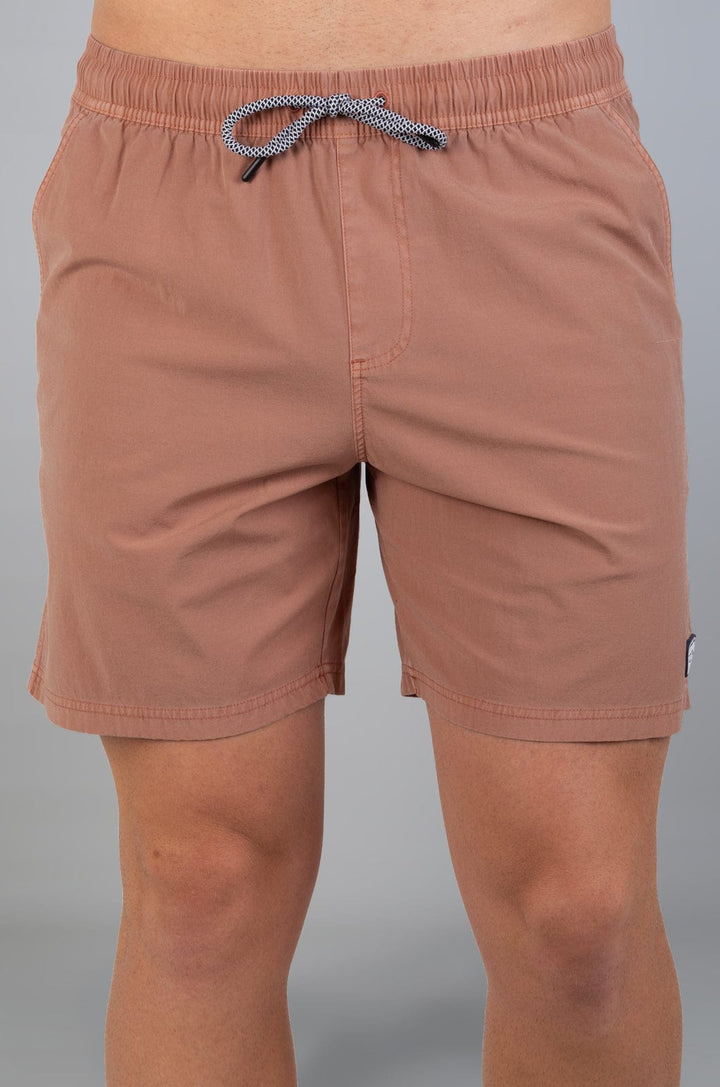 Banner 25 - Mens Elasticated Boardie Lizzard apparel Cork / XS