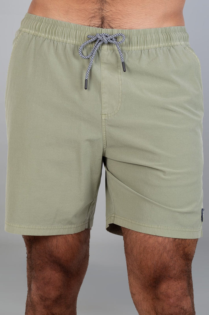 Banner 25 - Mens Elasticated Boardie Lizzard apparel Tea / XS