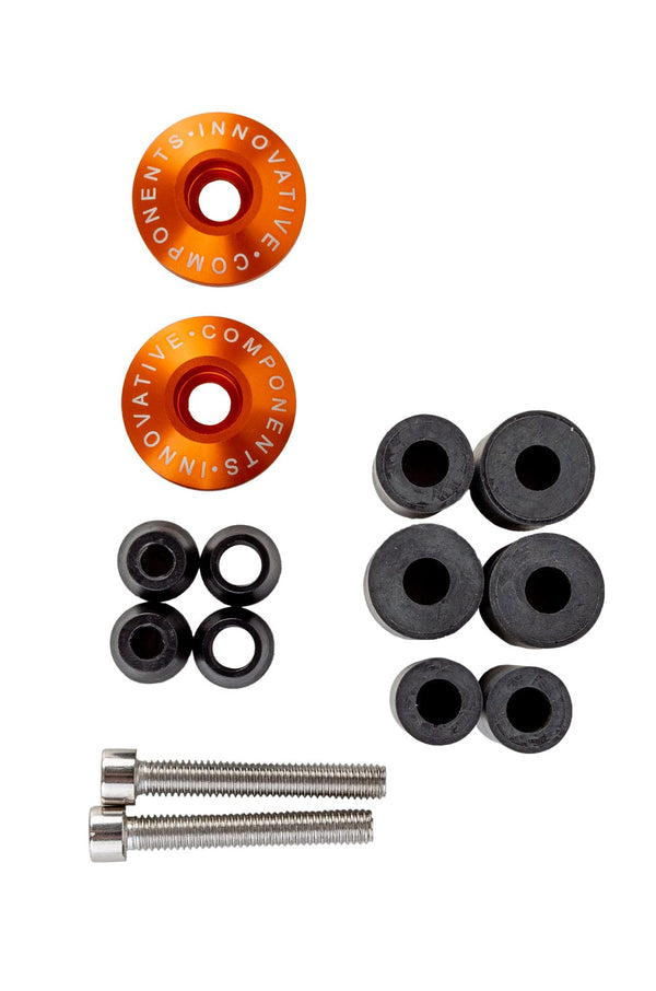 Bar End Inserts Lizzard bike Orange / Qty