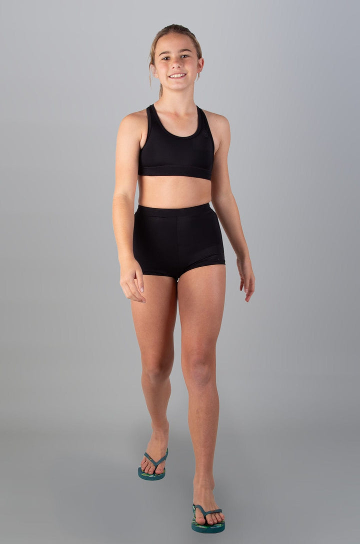 Barberie - Teen Girls Swim Short Lizzard swimwear lycra