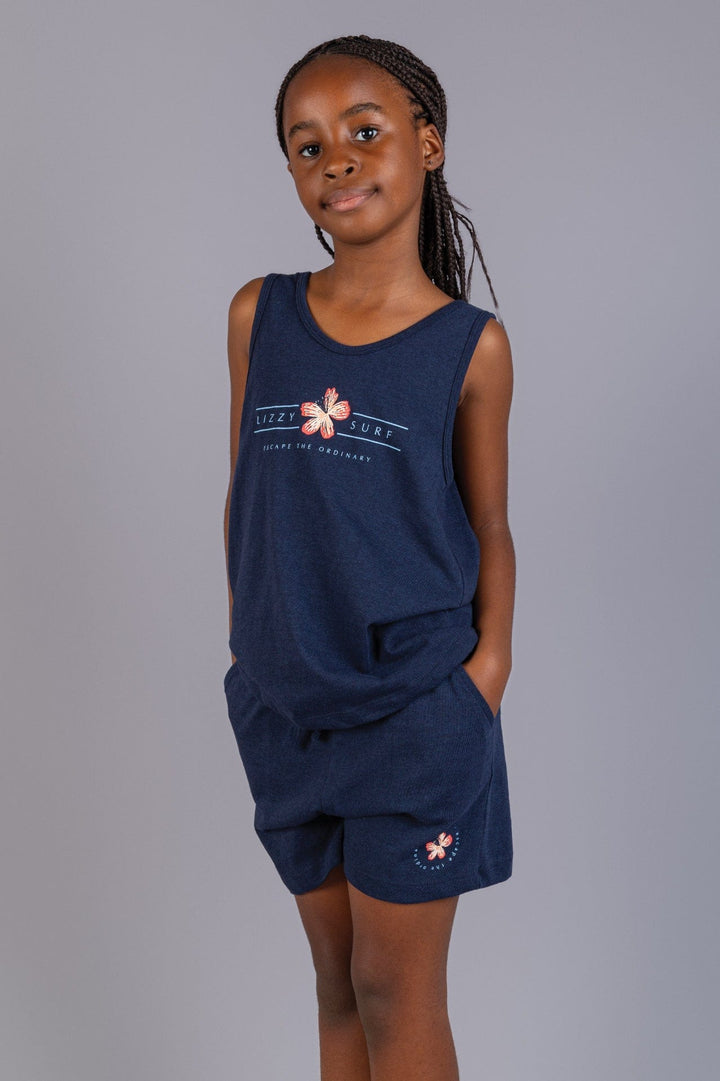 Bartles - Teen Girls Short Lizzard apparel Navy / 6/7