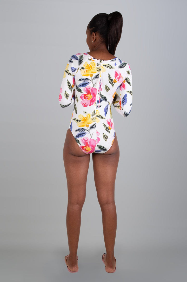 Bei - Ladies L/S Full Swimsuit Lizzard swimwear lycra