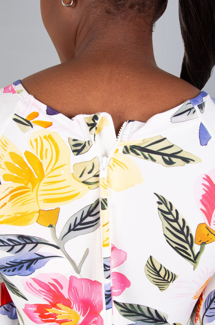 Bei - Ladies L/S Full Swimsuit Lizzard swimwear lycra