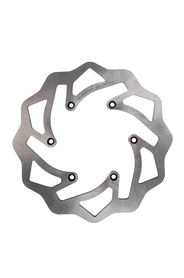 Beta Rear Disc 240Mm Lizzard bike Silver / Qty