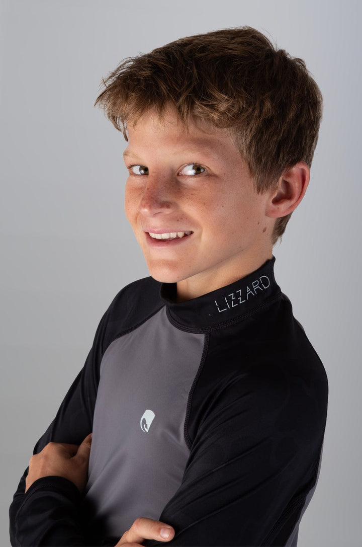Bladed -  Teen Boys L/S Rashie Lizzard swimwear lycra