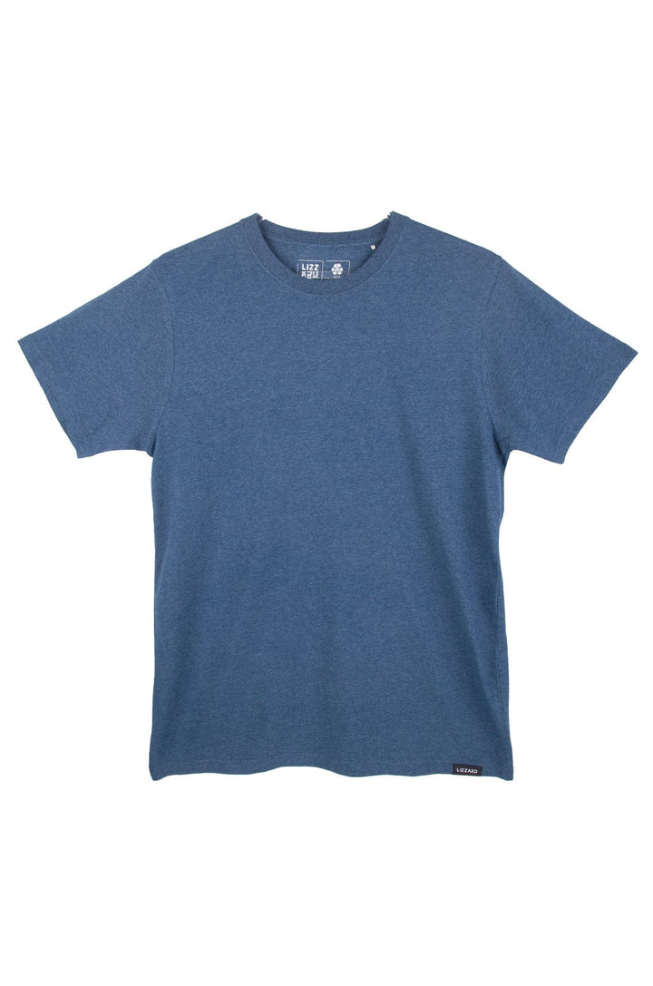 Blanc - Mens S/S Tee Lizzard apparel Dark Blue / XS