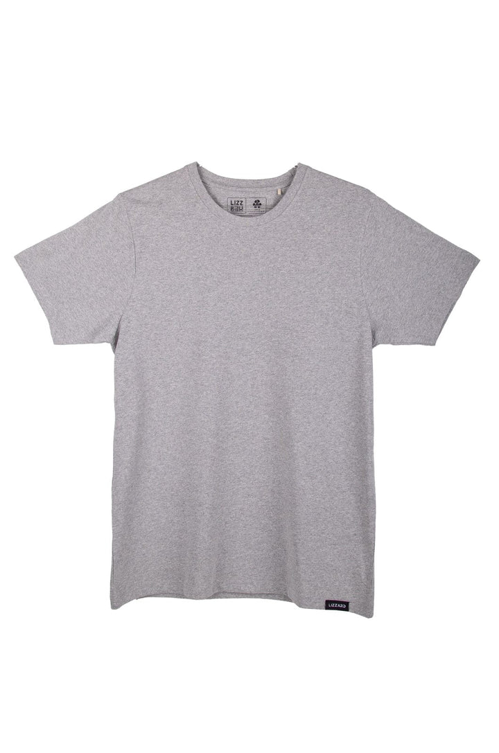 Blanc - Mens S/S Tee Lizzard apparel Grey / XS