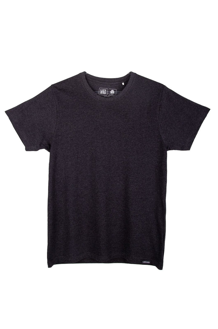 Blanc - Mens S/S Tee Lizzard apparel Charcoal / XS