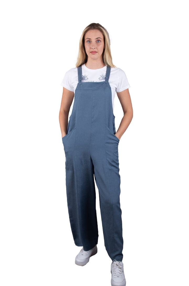 Boardwalk - Ladies Styled Jumpsuit Lizzard apparel Flint Stone Blue / S