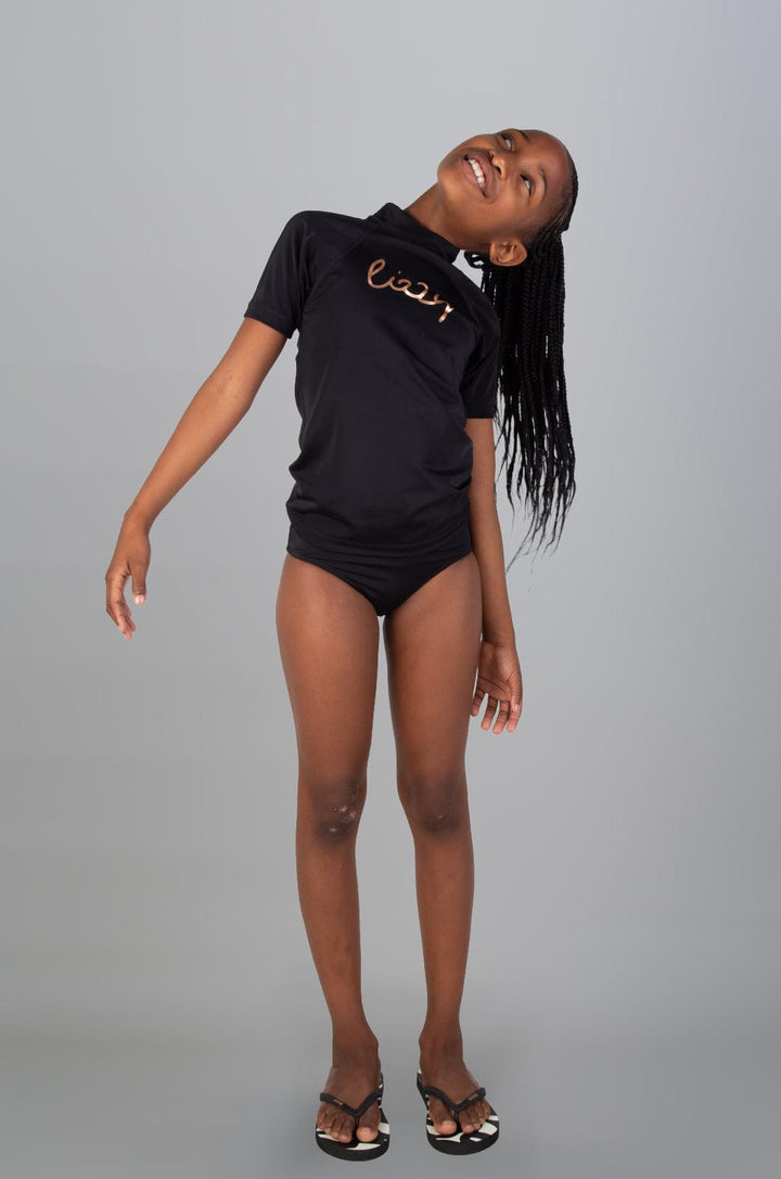 Candiru - Teen Girls S/S Rashie Lizzard swimwear lycra