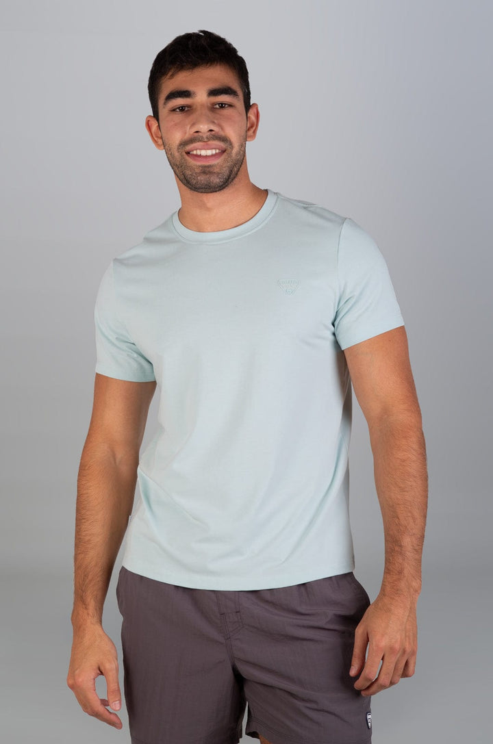 Carver 25 - Mens S/S Tee Lizzard apparel Pastel Blue / XS