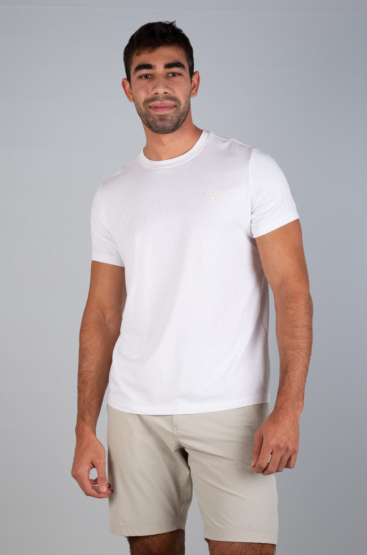 Carver 25 - Mens S/S Tee Lizzard apparel White / XS