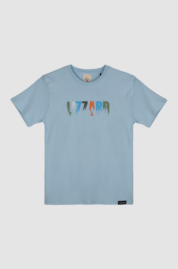 Chasteen  - Teen Boys S/S Tee Lizzard apparel Winter Sky / 7/8
