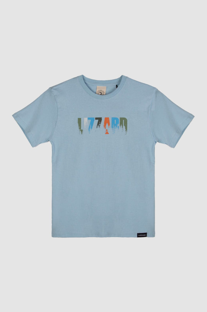 Chasteen  - Teen Boys S/S Tee Lizzard apparel Winter Sky / 7/8