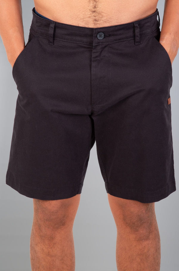 Classic Slim 25 - Mens Fixed Short Lizzard apparel Black / 30