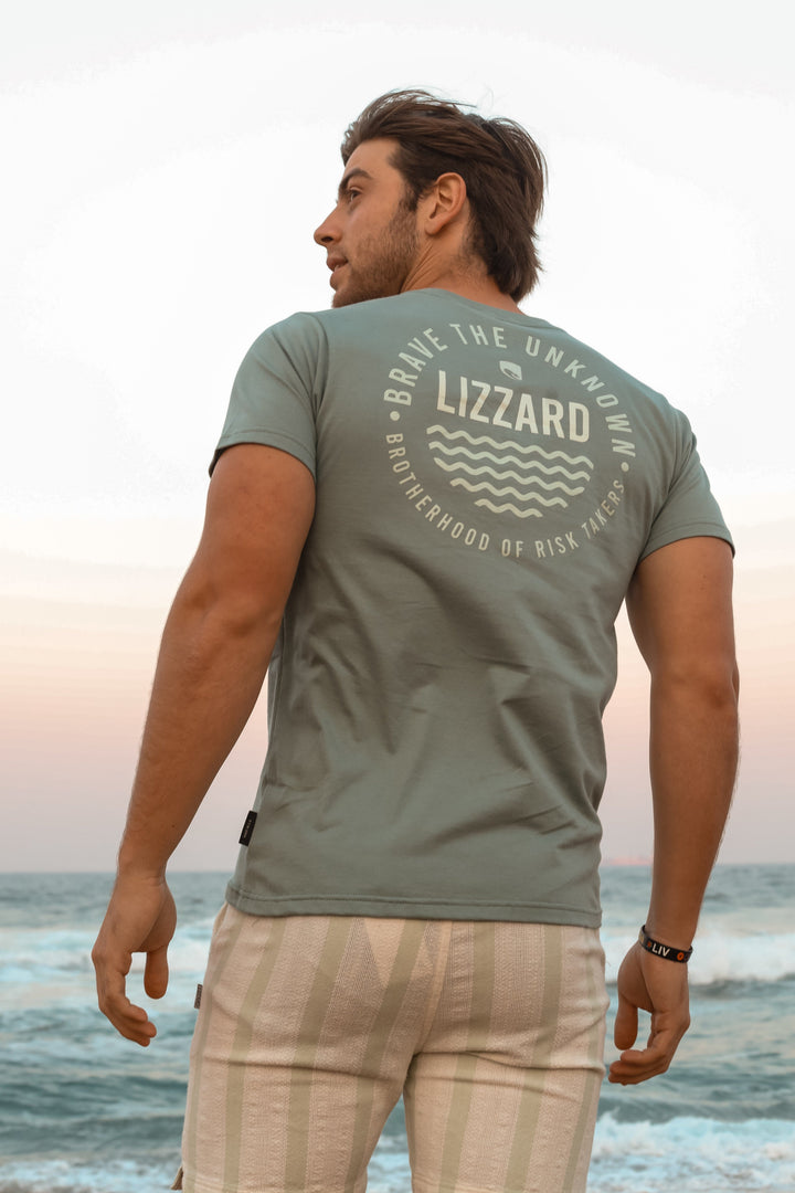 Colwyn Pack  - Mens S/S Tee Lizzard apparel