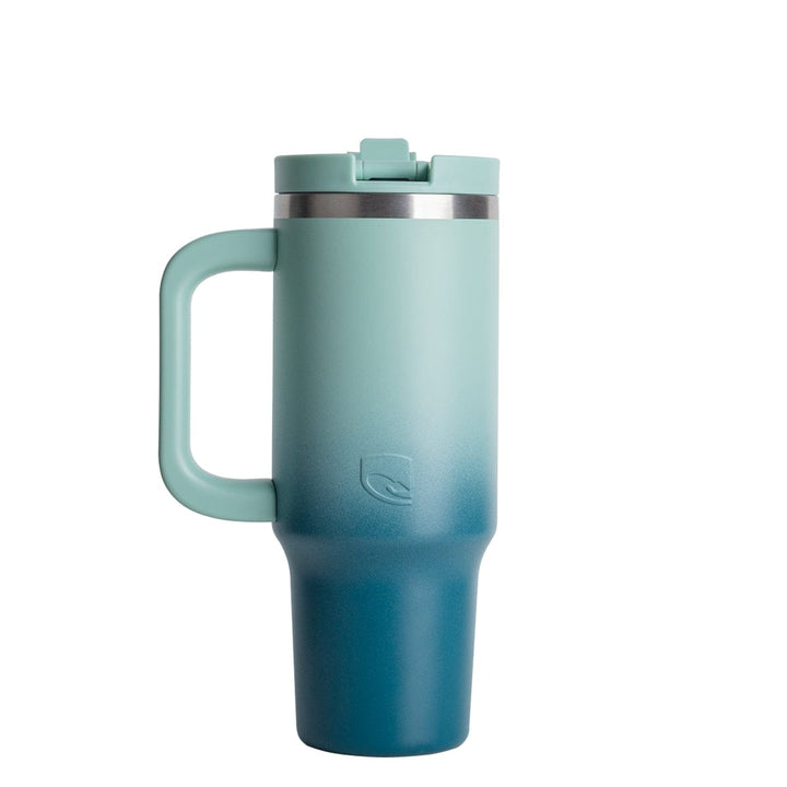 Cruiser Cup - Lizzard 900Ml Cup Lead Free Lizzard flask Green/Sage Ombre / One Size