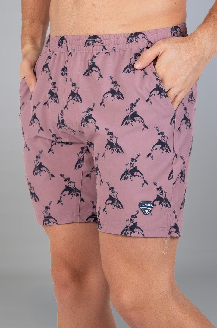 Cruiser - Mens Elasticated Boardie Lizzard apparel