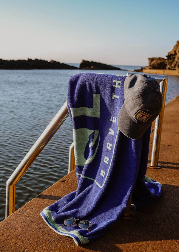 Cuesta 25 - Mens Towel Lizzard accessories Blue/Green / One Size