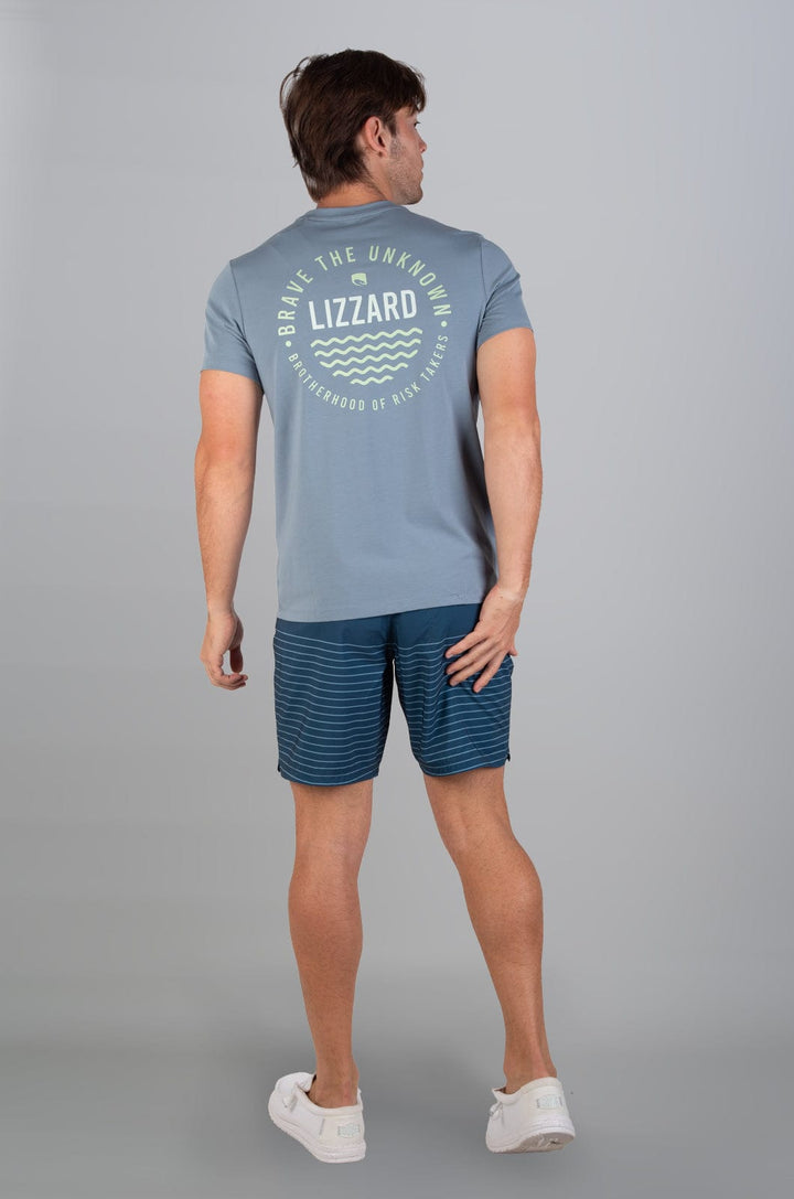 Cyano - Mens Fixed Boardie Lizzard apparel