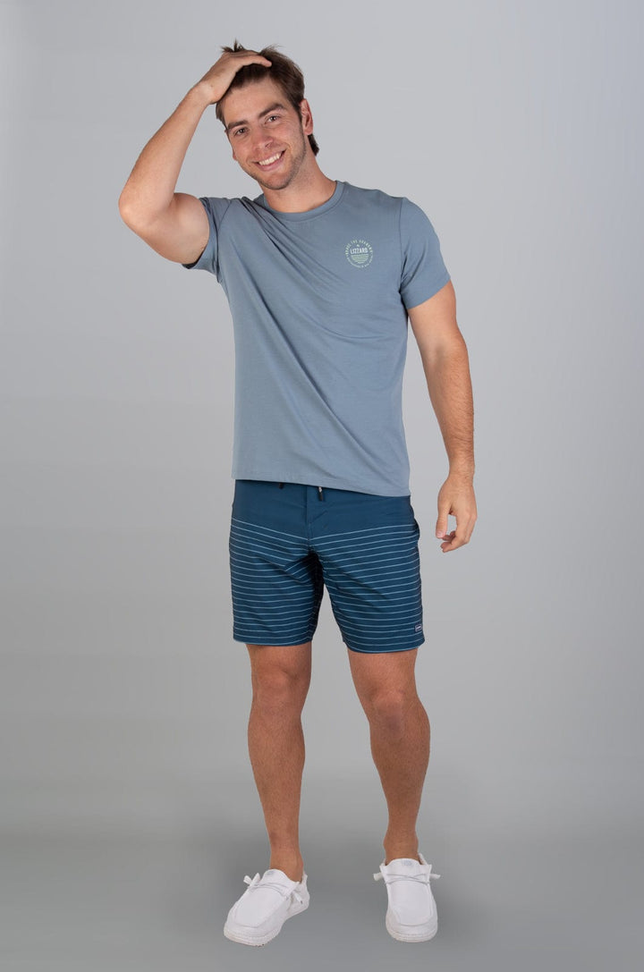 Cyano - Mens Fixed Boardie Lizzard apparel