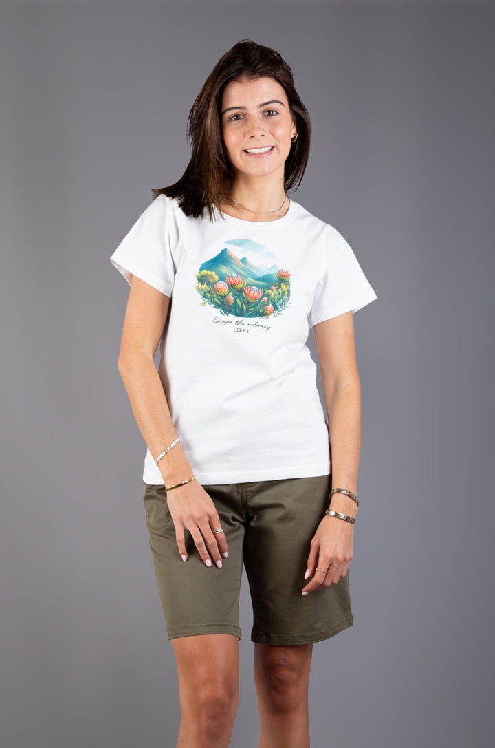 Daizee - Ladies S/S Tee Lizzard apparel