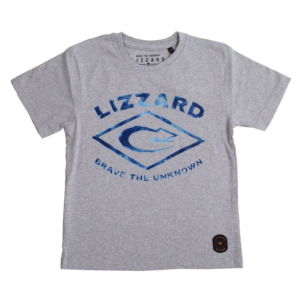 Detlef - Teen Boys S S Tee Lizzard apparel Light Grey / 6/7