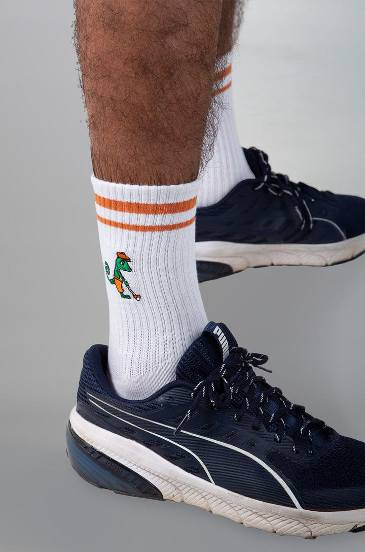 Dillion - Basic Crew Sock Lizzard accessories Golpher / One Size