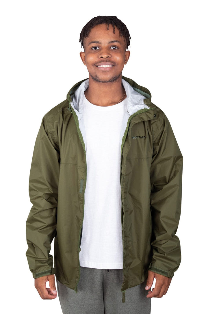 Douglas - Mens Zip- Thru Jacket Lizzard apparel Green / XS