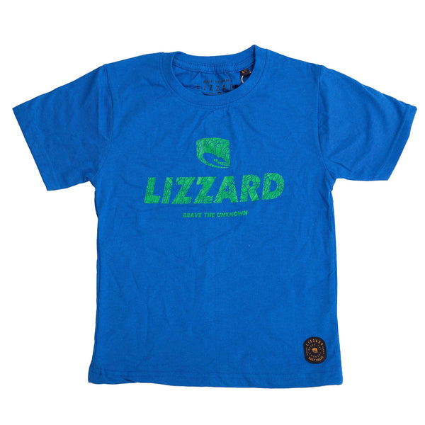 Elmey - Teen Boys S S Tee Lizzard apparel Blue / 7/8