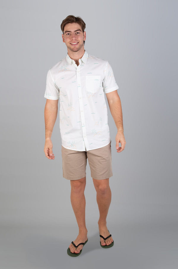 Endolito - Mens Button Up Lizzard apparel